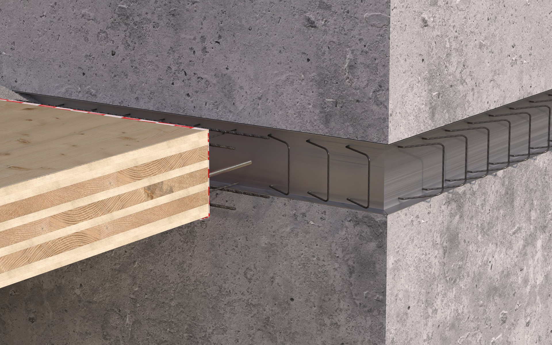 Sistema costruttivo post-and-slab